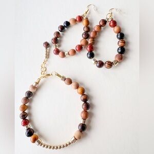 Elegant Beaded Bracelet Set